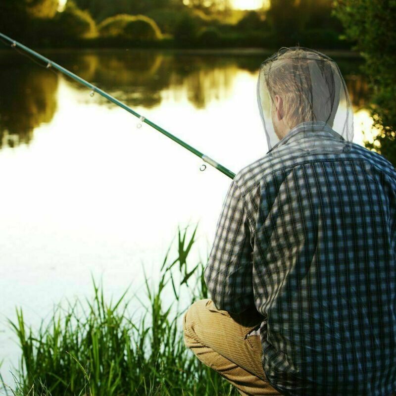 Outdoor Vissen Cap Midge Mosquito Insect Hoed Bug Mesh Gezicht Protector Bijenteelt Hoeden