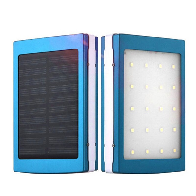 Dual USB Solar Mobile Power Bank Nesting Portable Battery Charger Box Camping Light @M23