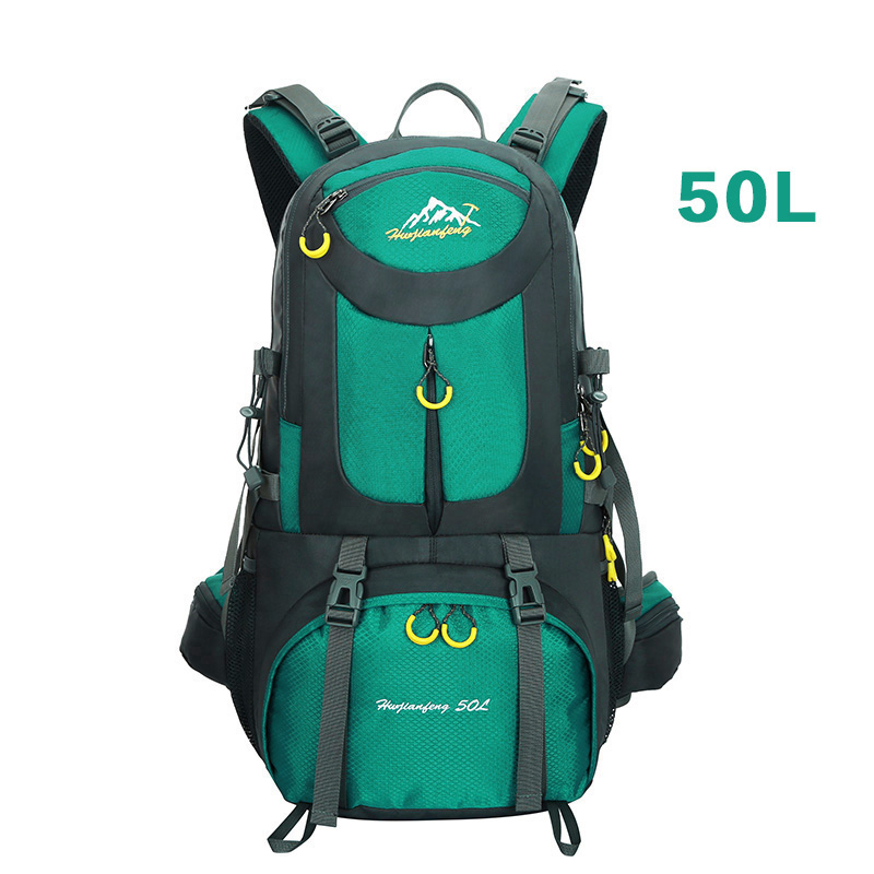 Sac à dos Trekking 60L sac de sport étanche sac à dos de voyage escalade sac de montagne 40L randonnée Camping ski sac à dos touristique 50L: Lake blue 50L