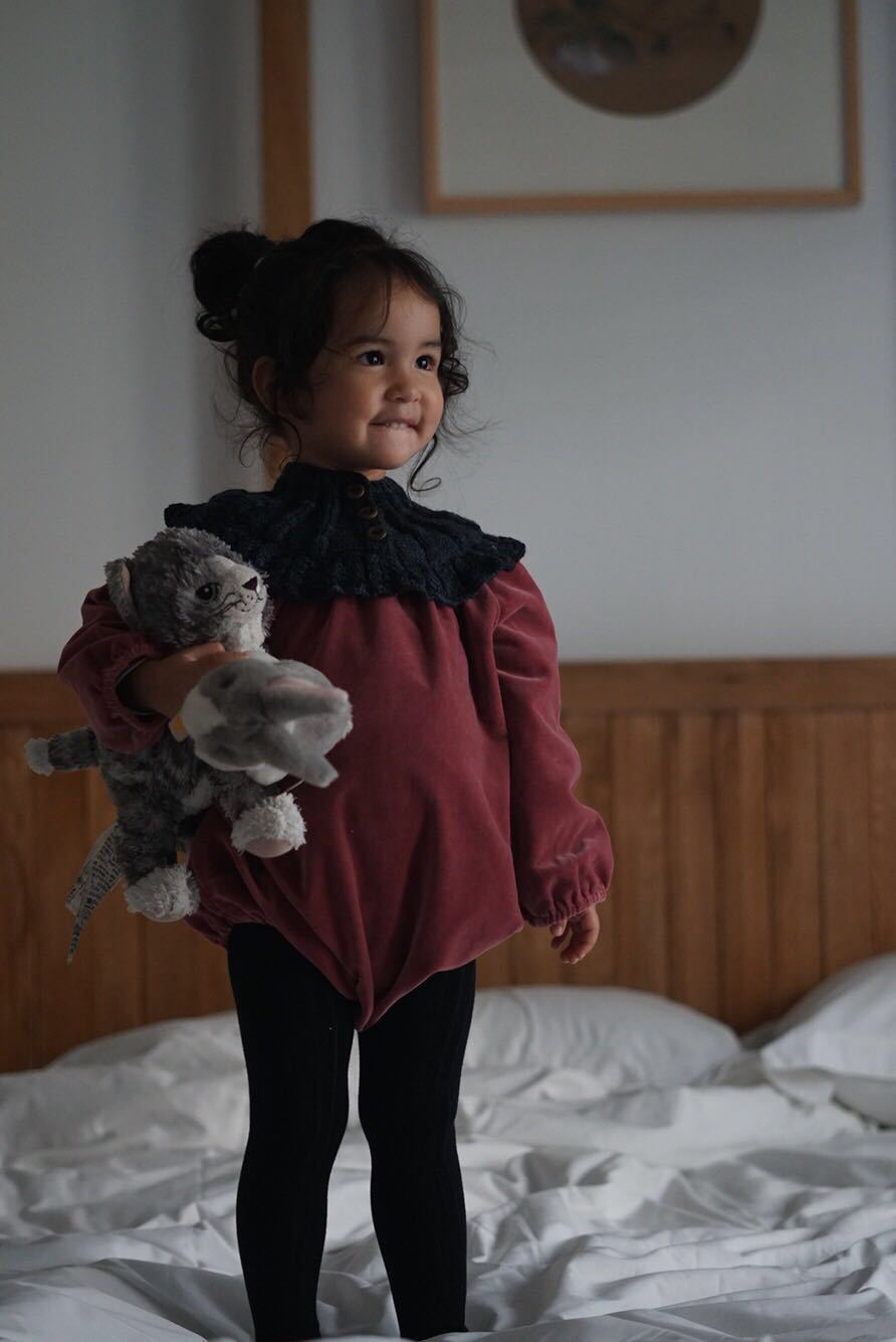 Peuter Meisje Jongen Gebreide Rompertjes Baby Fluwelen Jumpsuit Herfst Een Stuk Meisjes Knit Romper Baby Baby Boutique Kleding