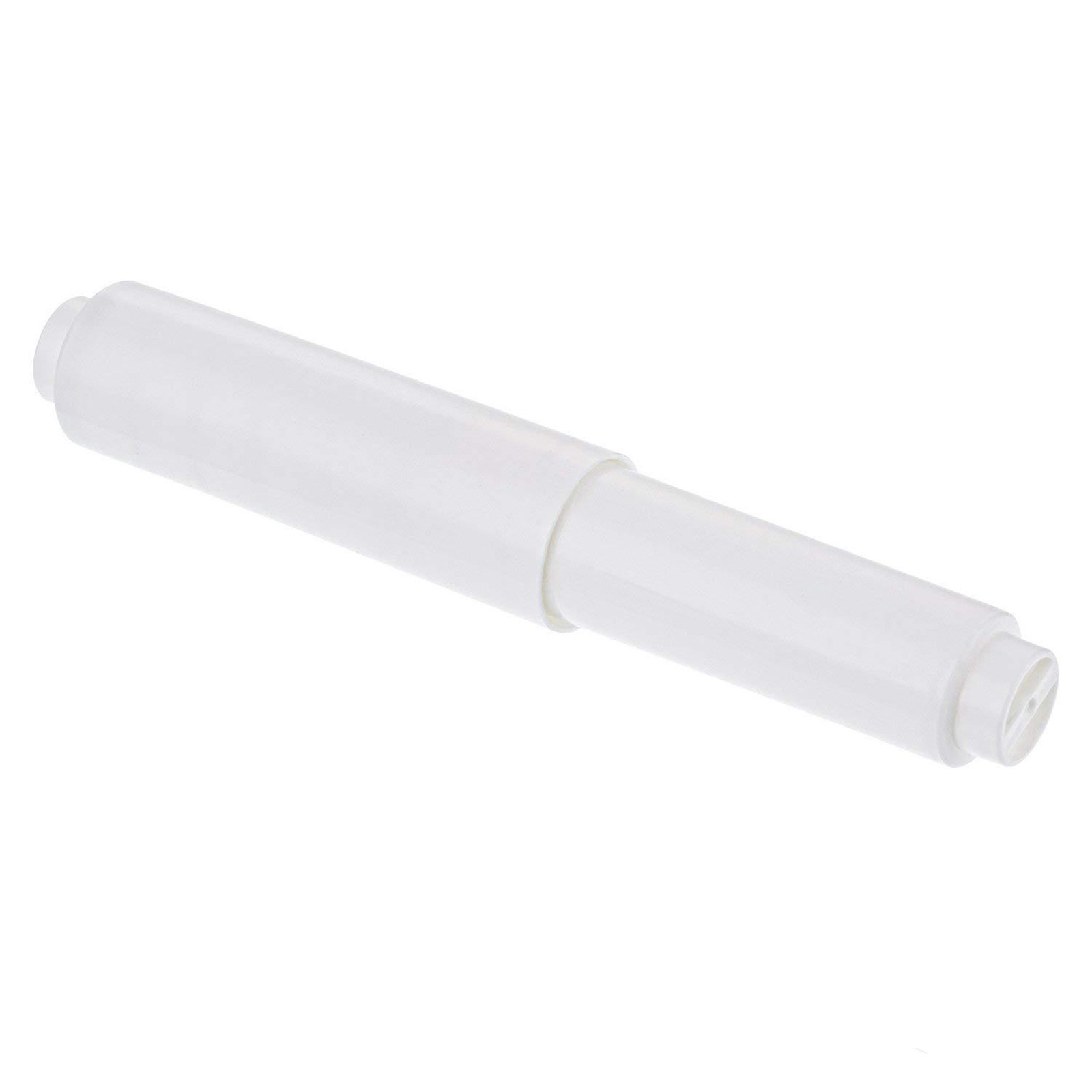 Replacement Toilet Roll Paper Shaft Flexible Plastic Paper Holder Roller Spindle Insert Spring For Bathroom Accessories: White 