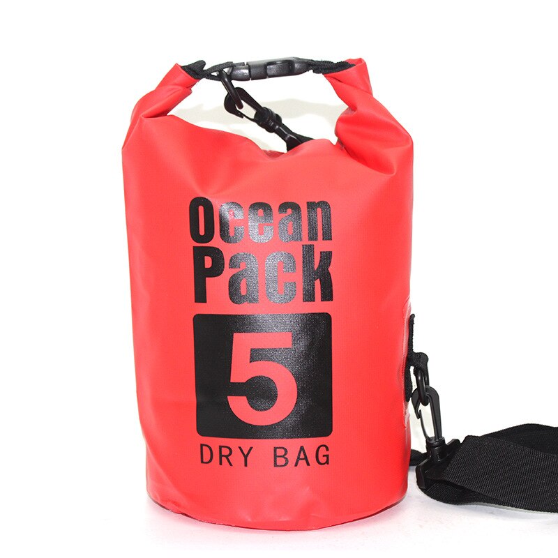 Bolsa impermeable de 2-30 litros para Kayak, bolsa impermeable para natación impermeable: 2L D