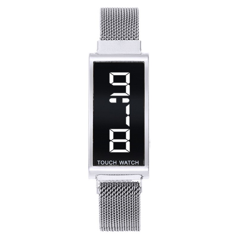 Digital Watch Women Luxury Rectangle Alloy Dial Led Watches Sport Unisex Men Kid Wristwatch Electronic Reloj Mujer