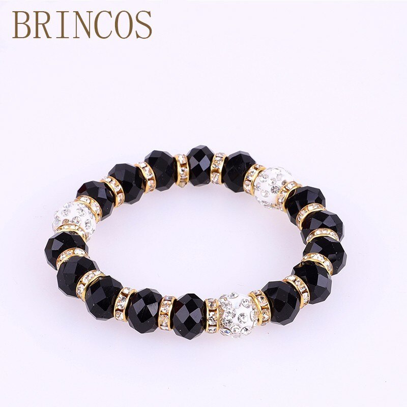 Handmade Crystal Bracelet Women&#39;s Jewelry with Punk Beads Bracelet Couple Bohemian Style Products ccc: 1