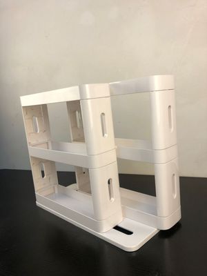 Upgrated Kitchen Organizer Rotating Storage Rack Kitchen Rotating Storage Rack Jar Bottle Storage Stand 1/2/3 Layer Storage Rack: Type D