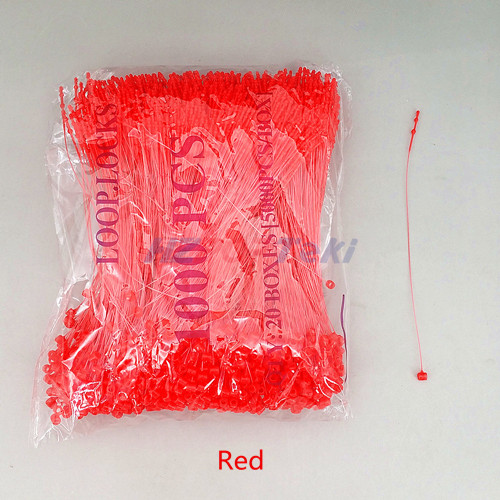5000 Attaches Pour étiquettes De Sécurité Uxcell - Blanc, 12,7cm, Plastique