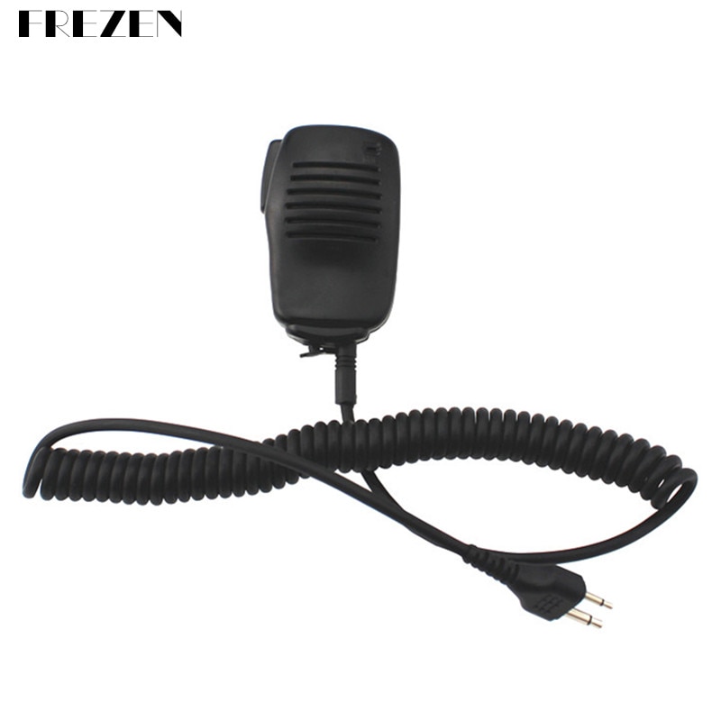 Mini Microfono Portatile Speaker Mic PTT Auricolare Per ICOM Walkie Talkie IC-V80 Esterno IC-V85 IC-F3S IC-V82 F10Two Way Radio