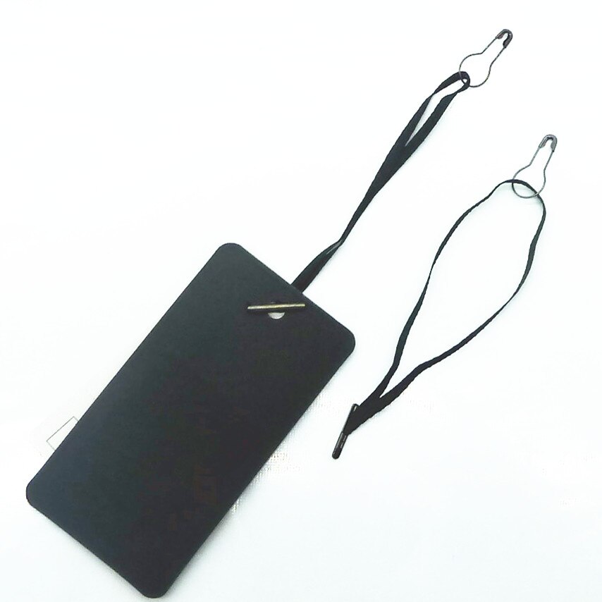 Hang Tag String with Safety Pin Garment Tag Roap Tickets Cord 500 Pieces a Lot 10cm