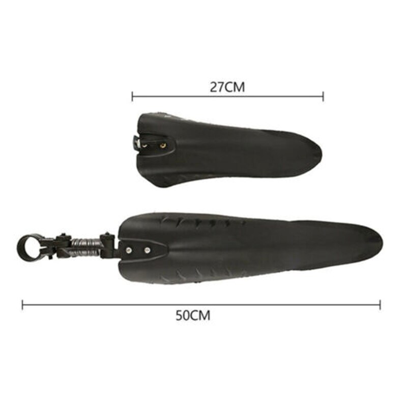 2 pçs andorinha cauda mtb peças de bicicleta paralama asas pára-choques dianteiro traseiro YS-BUY