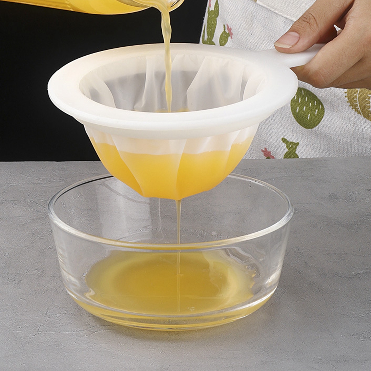 100/200/300/400 mesh bar cocktail si super fine mesh si konisk mad filter ske til øl mælk yoghurt bar værktøjer