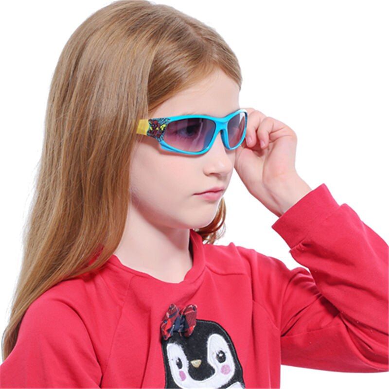 RHAMAI Kids Brand Sunglasses For Boys Girls Sun Glasses Personality Safety Glasses For Children Baby