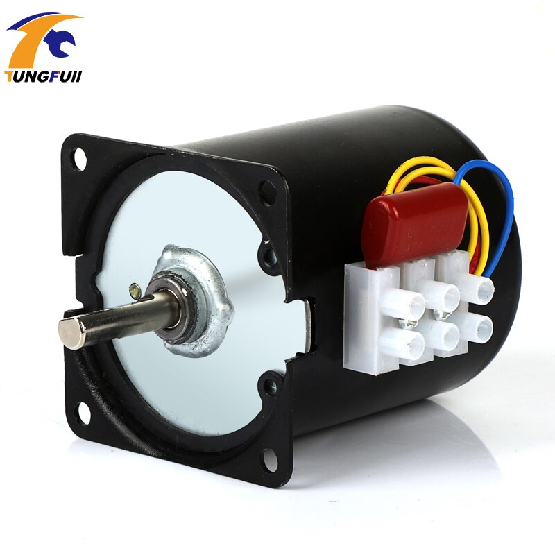 Gear Motor 68KTYZ Permanent Magnet Synchronous Motor AC 220V Speed Reducer Motors Controllable Positive And Negative Inversion