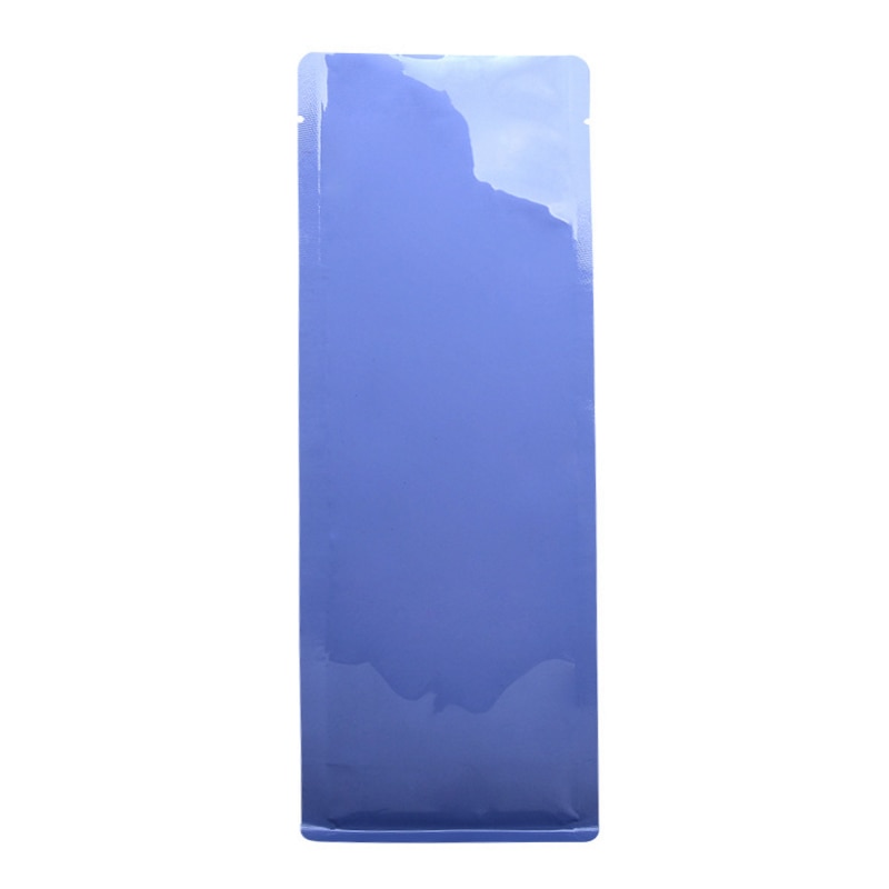 Sachet d'emballage en feuille d'aluminium pour café et thé, sachet octogonal, scellé, lot de 50