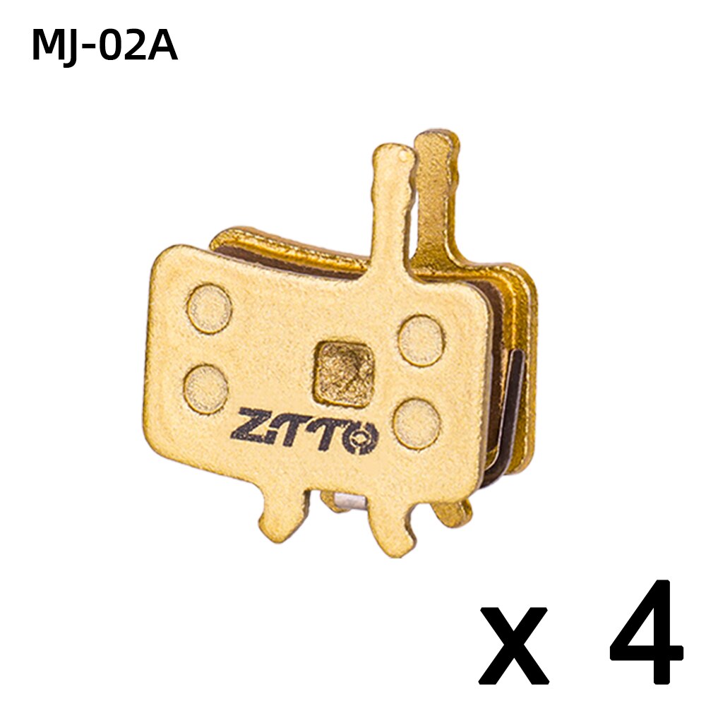 ZTTO 4 paires de plaquettes de frein de vélo entièrement en métal vtt pour MT200 M8000 M785 G03TI G04TI Code de guidage DB1 BB5 CR MT2 MT4 R1 frein à disque de vélo: Violet