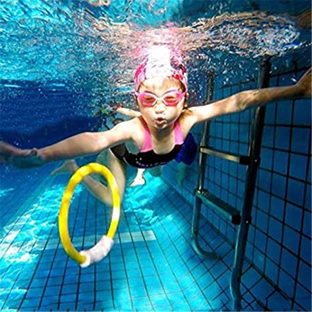 Subacquea Nuoto Immersioni Subacquee Piscina Anelli Giocattolo Diving Spiedi e con il Regalo Set Fascio Capretti Del Bambino di Estate Regalo Spiaggia Piscina Accessori