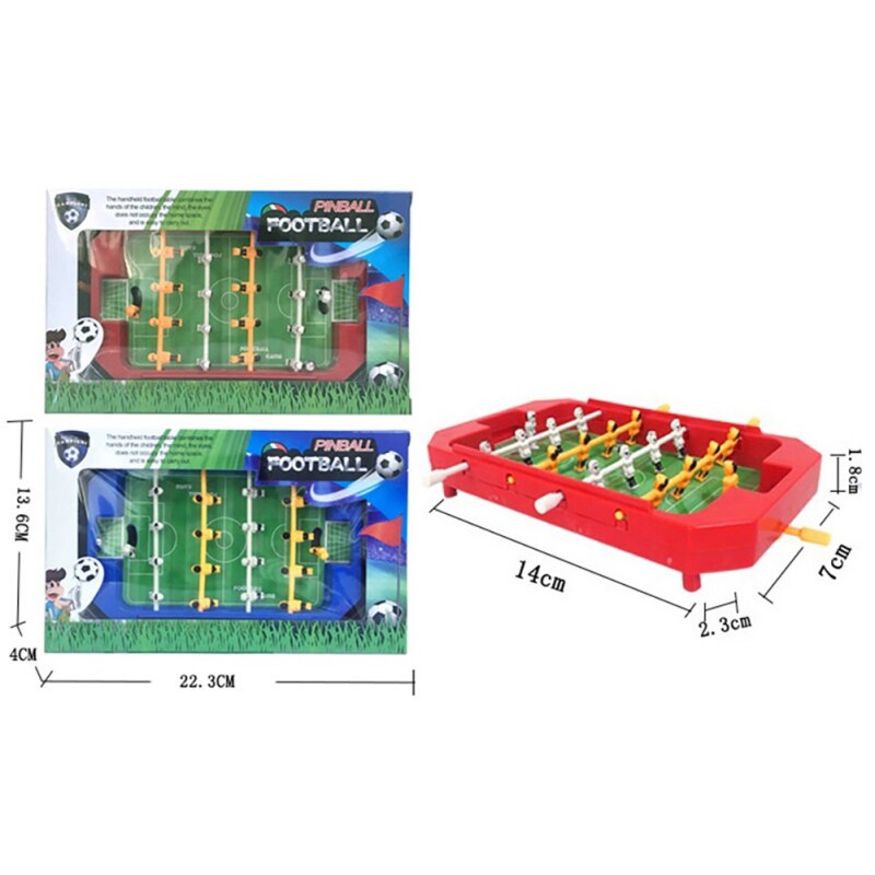 Boys Small Fun Games Children Table Football Toy Competitive Parent-child Interactive Toys For Kid Random Color