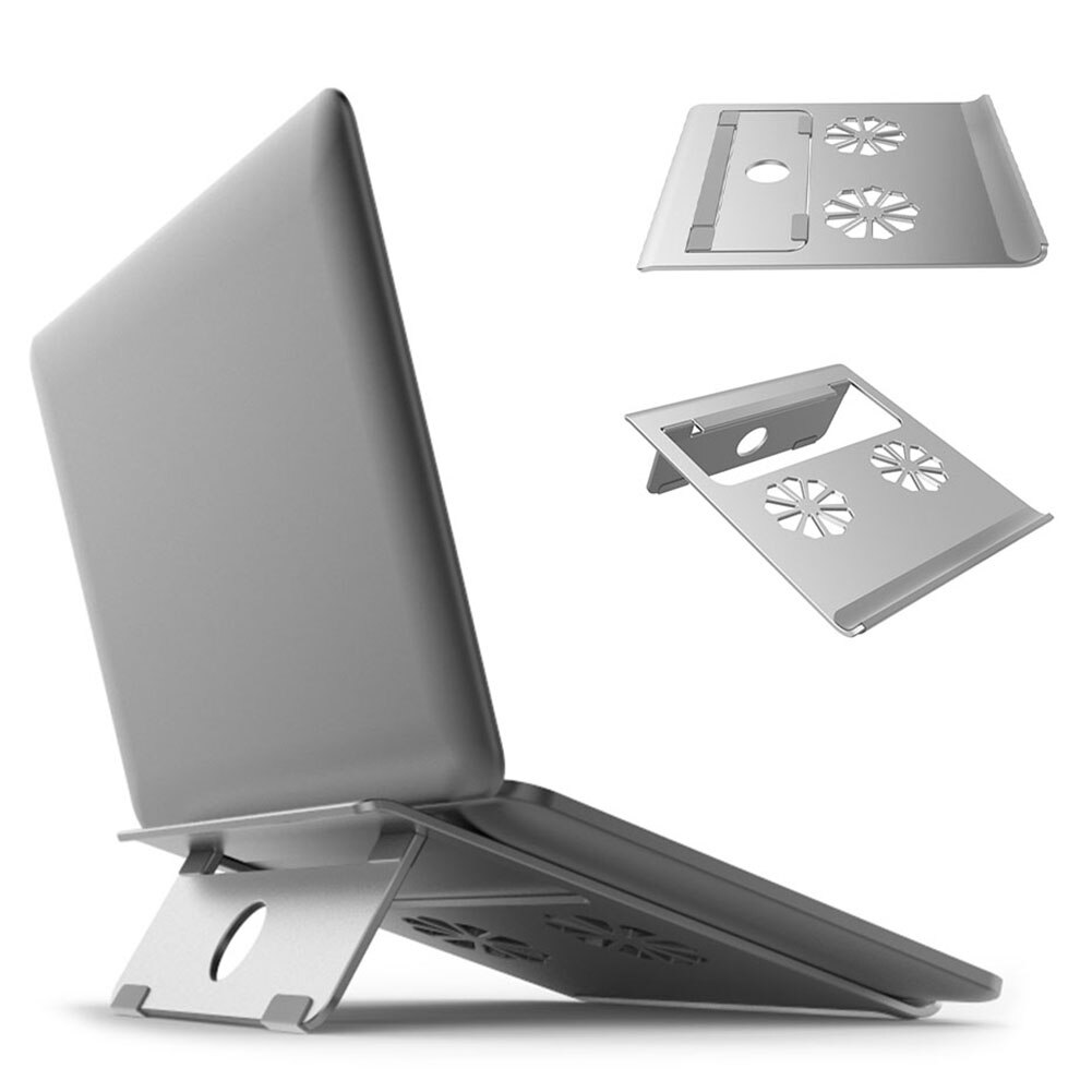 Laptop Tablet Computer Stand Aluminium Vented Stand Universal Opvouwbare Draagbare Opvouwbaar Desk Stand