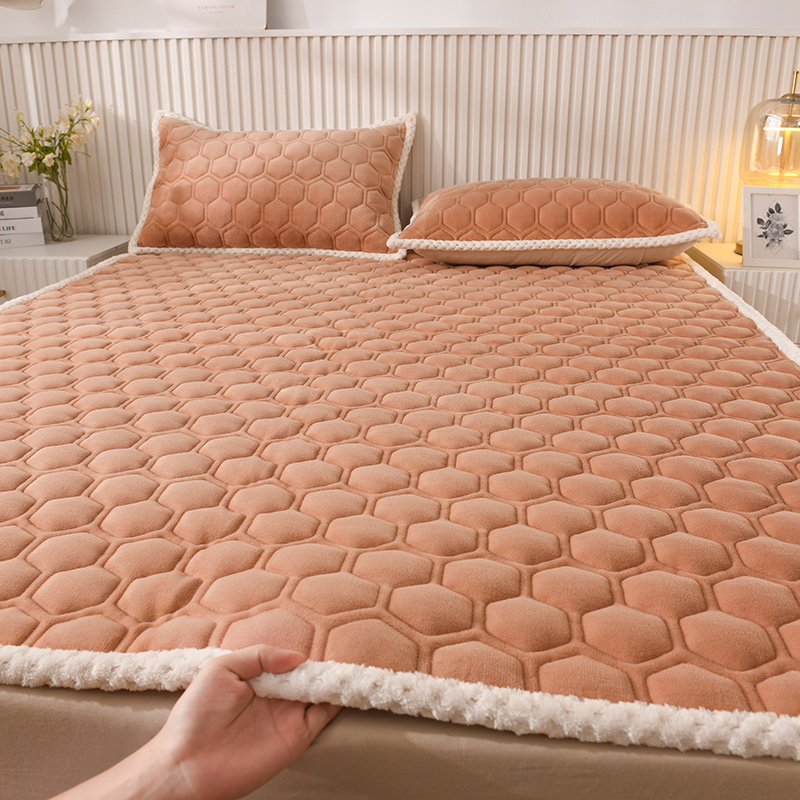 Seng topmadras studerende blødt quiltpude liggeunderlag husholdning soveværelsesmåtte gulv tatami seng pude antibakteriel madras: 1000mm x 1900mm / Himmelblå