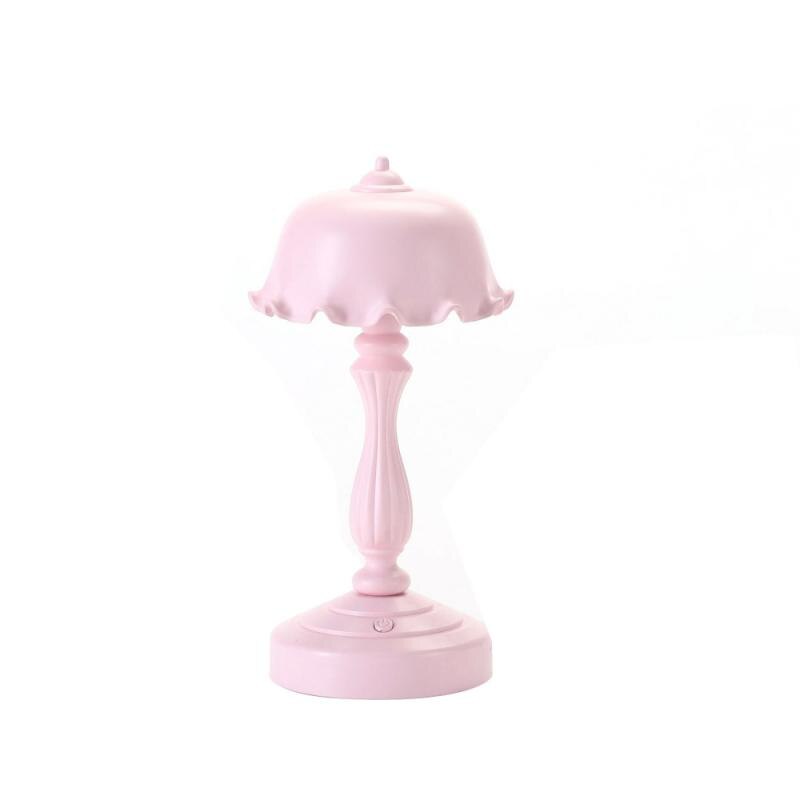 1PC Mini Night Light For Dormitory Nostalgic Retro Style Rechargeable Table Lamp Bedroom Bedside LED Eye Lamp: 05