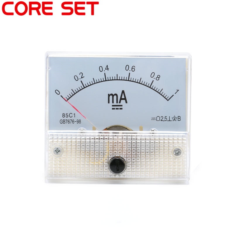DC Analog Current Meter Panel 1/5/10/20/30/50/100/... – Vicedeal