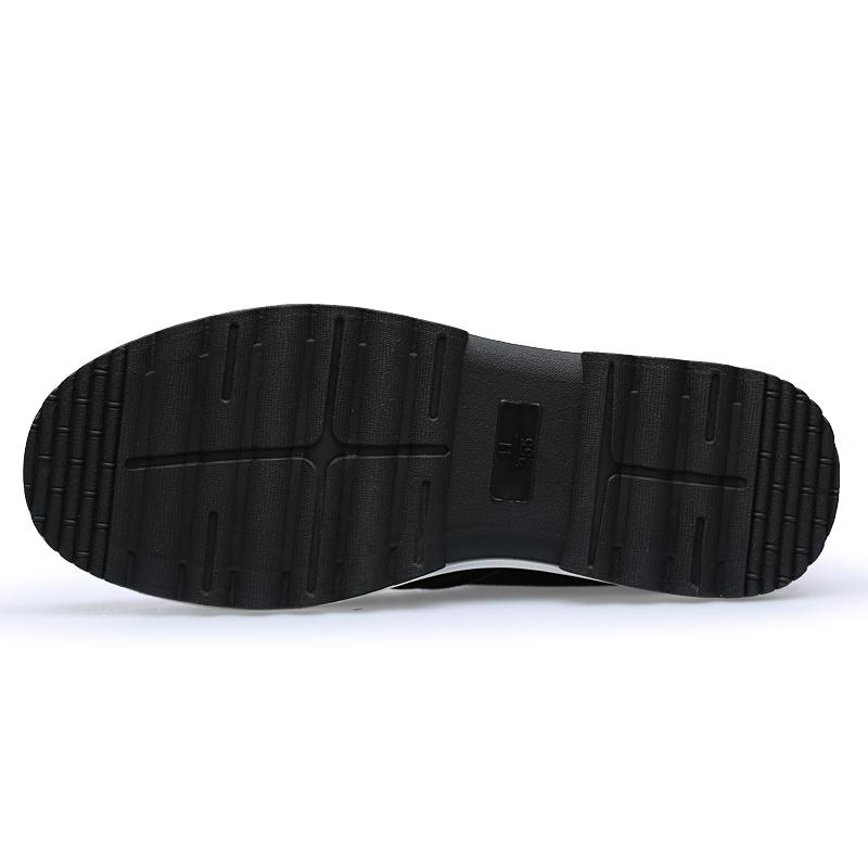 Mode Zwarte Mannen Laarzen Winter Schoenen Mannen Warm Korte Pluche Toevallige Bont Laarzen Mannen Warm Houden winter Mannelijke Laarzen