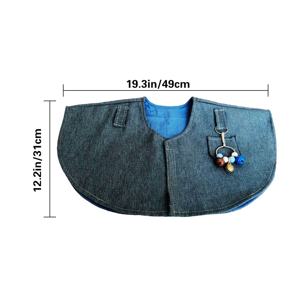 Pet Anti-Kras Schouder Protector Hangen Vogel Enkelband Speelgoed Multifunctionele Huisdier Luier Vogel Training Sjaal Voor Parkieten Ara