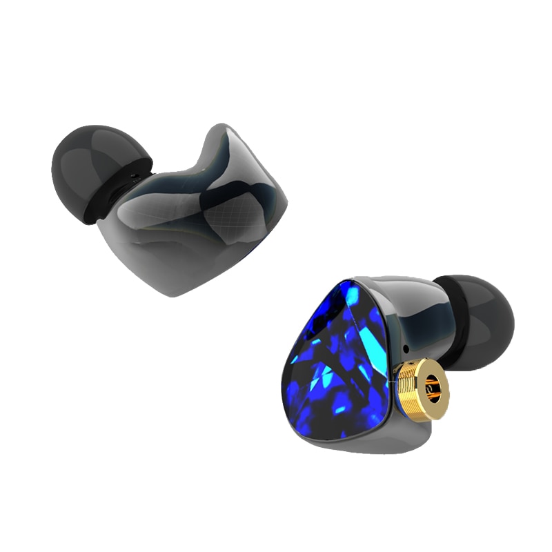 NICEHCK KP520 In-Ear Headphones - Orthodynamic 3D Silicone Membrane - MMCX IEM DJ Bass Music Sport Earphones