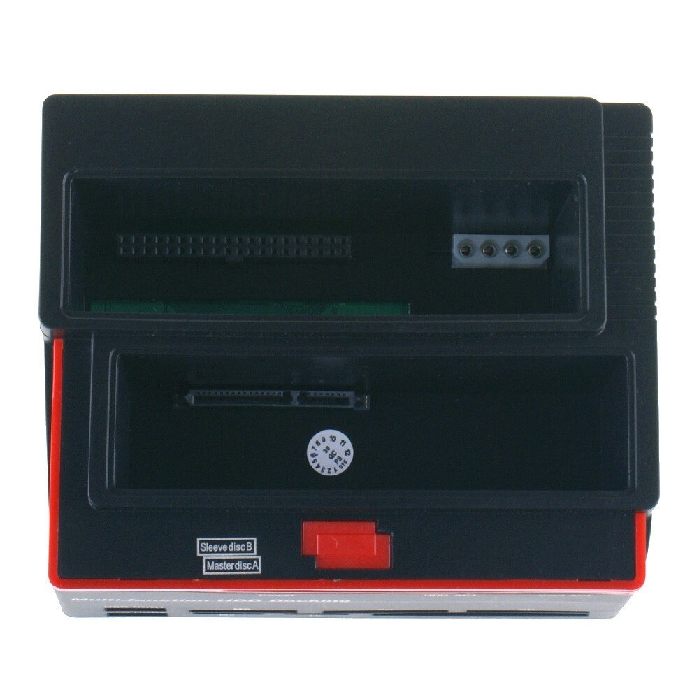 attracco stazione TRIPLO triplicare 3 duro DISK 3,5 2,5 DOPPIO SATA 1 IDE HD scatola