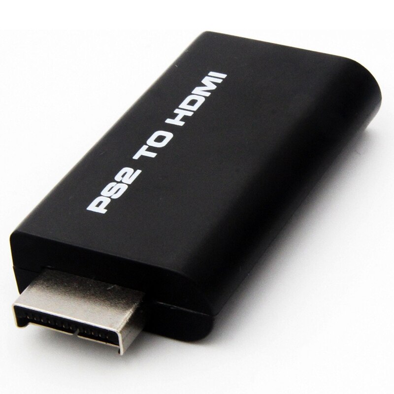 PS2 to HDMI Video Converter AV Adapter w/ 3.5mm o Output for HDTV Monitor
