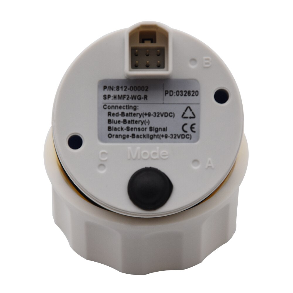Medidores de nivel de combustible, indicador Digital automático de 52mm, indicador de nivel de combustible para barco, yate marino, embellecedor de tanque, impermeable