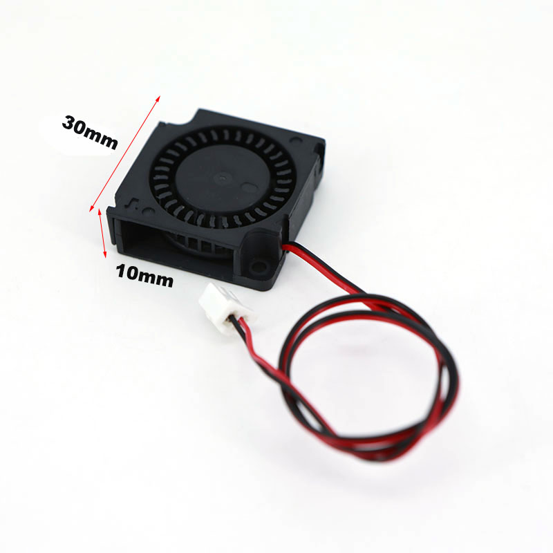 Ventilador de impresora 3D de 30mm, 5V, 12V, 24V, 3010, accesorios de refrigeración para impresora, ventilador Turbo, ventiladores radiales de 30x30x10mm