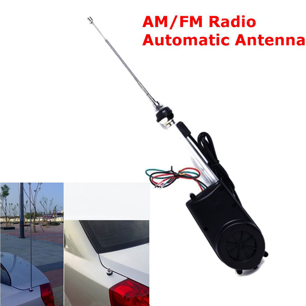 Car telescopic antenna car signal electric antenna car automatic radio remote control lift telescopic auto antenna Accessories