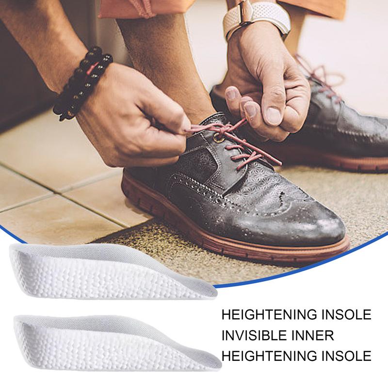 Height Increase Insoles Orthotic Shoe Inserts Elevator Shoes Insole Arch Support Shock Absorption Feet Insoles for Hiking Boots