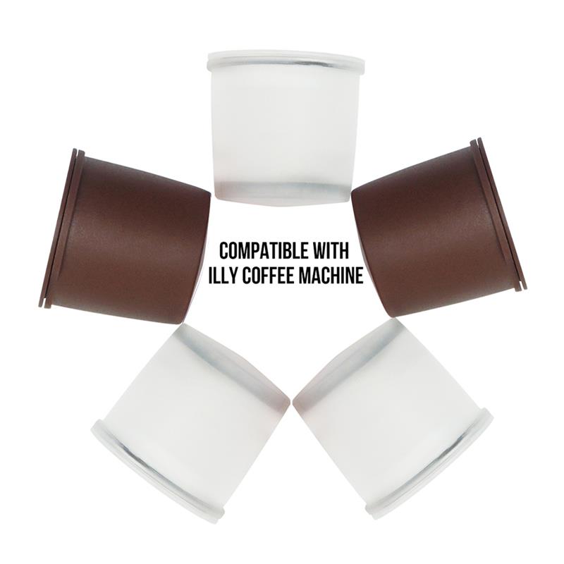 10/20/50 stücke wiederverwendbar kaffee Filter Mehrweg Kapsel Nachfüllbar Kaffee Capsulone Tassen Kompatibel Illy Maschinen Kaffee Filter