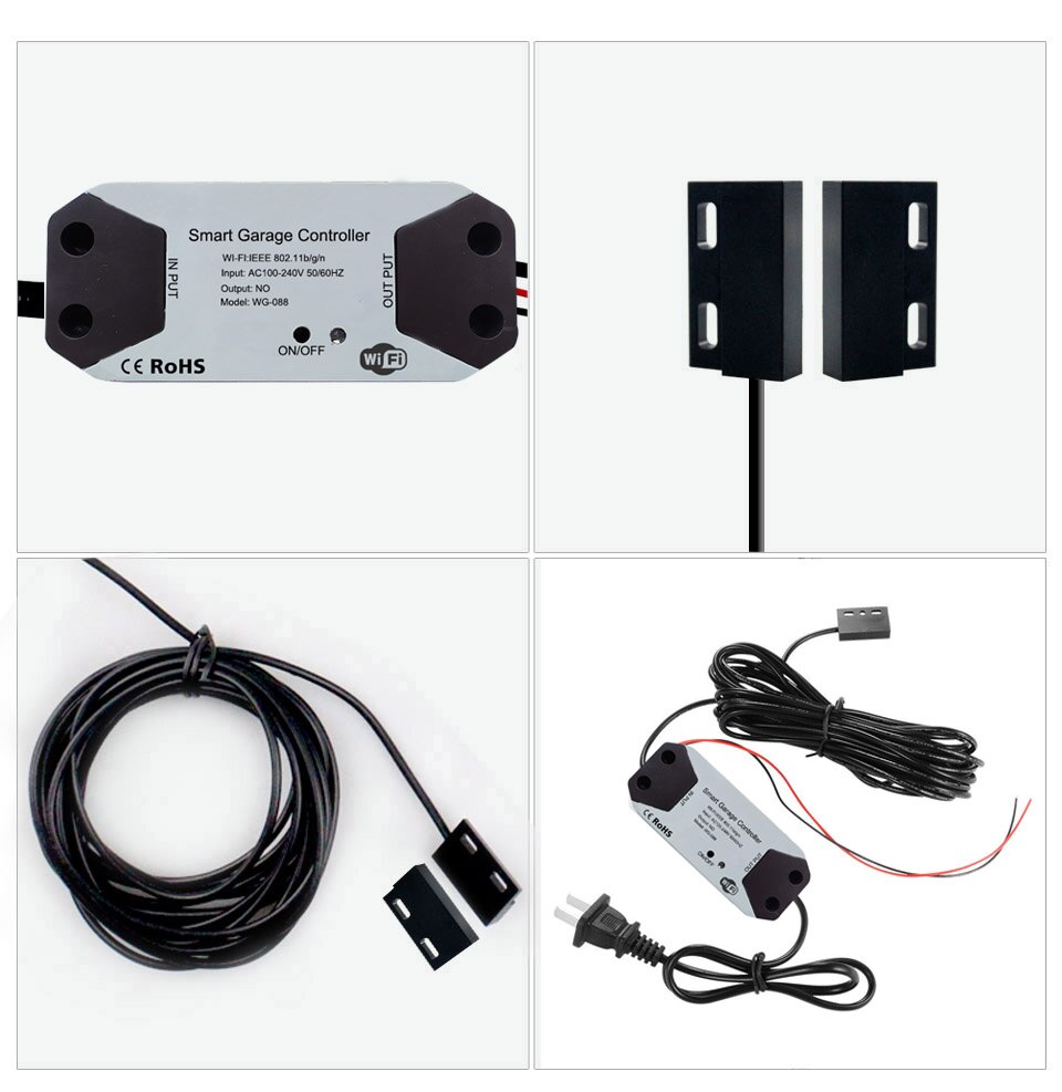 Universal WIFI remoto conversor de control 330, 433, 868MHz Android IOS Tuya APP de RF WIFI control remoto Wi-Fi para RF remoto receptor