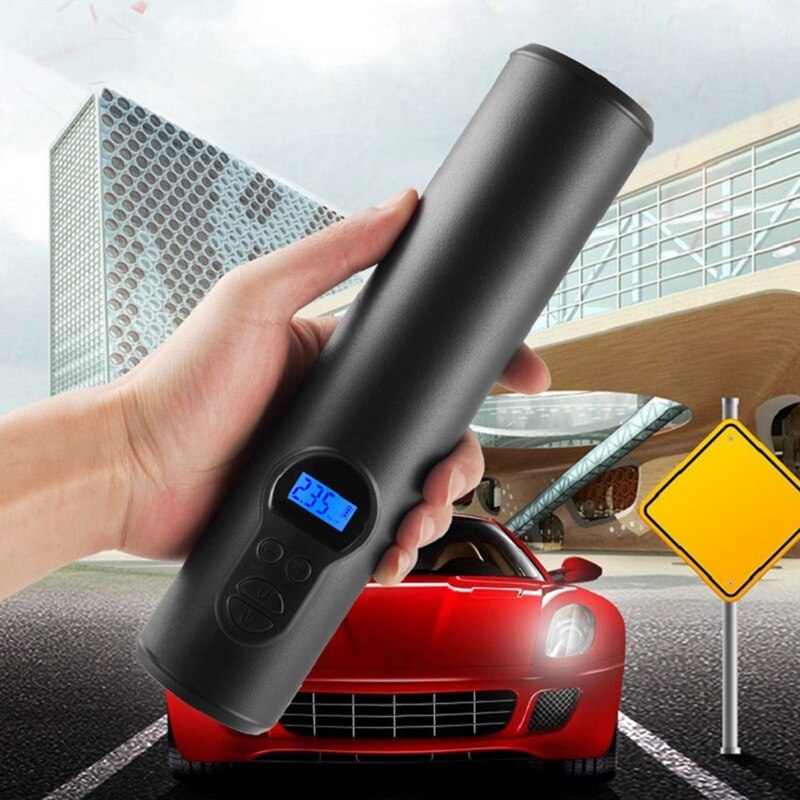 Car Air Pump 12V 150Psi Lcd Handheld Electric Air Compressor Tire Pump Compressor Bicycle Pump