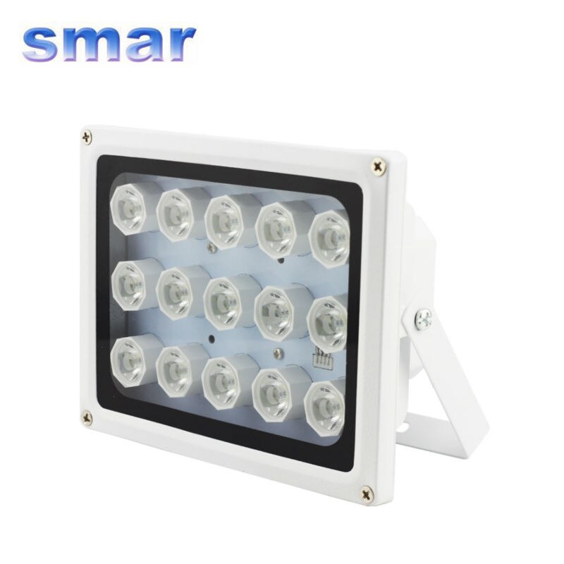 CCTV 15LED Array White light Illuminator Lamp 12V 15W Outdoor Night Vision for Security CCTV Camera
