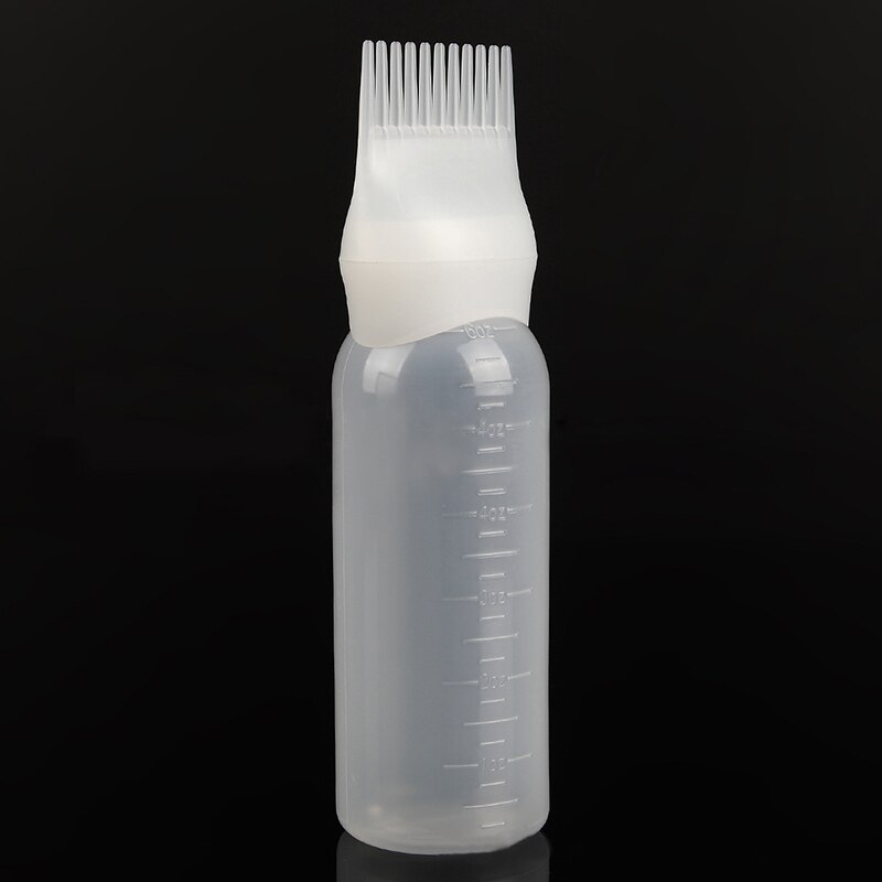 capelli tintura bottiglia con applicatore pettine per salone professionale tintura capelli messa in piega vuoto colorazione laureato cura capelli attrezzo Bot U0Y4