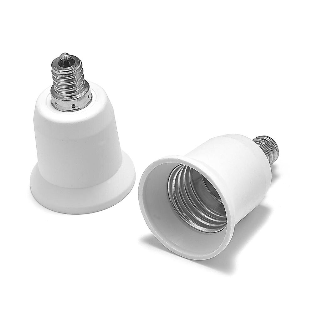 E12 om E27 Adapter E12 om E26 Lamp Holder Converter Base Socket Adapter LED Lamp Te Verlengen Plug