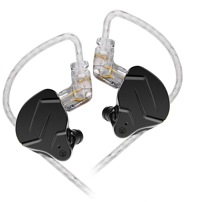 KZ ZSN Pro X 1DD 1BA HIFI Hybrid Driver w uszach Słuchawki Metalowy monitor Słuchawki Bass Słuchawki Słuchawki Sportowe: Niebieski