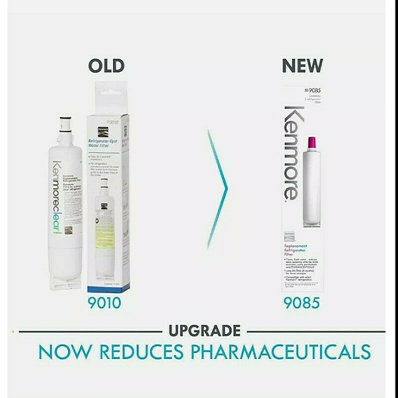 Replacement water filter for Kenmore 9085 9010 469010 9902 EDR5RXD1 4396508 1 pack