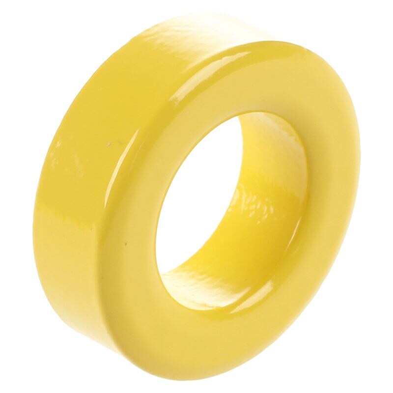 2 uds 33mm x 19mm x 11mm Amarillo Blanco hierro núcleo ferrita anillos Toroide