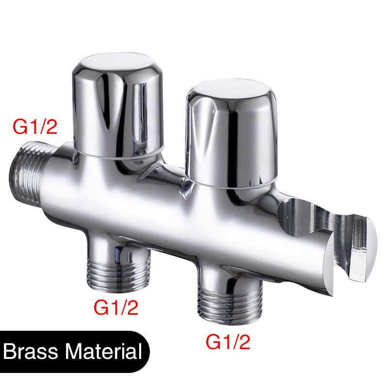 FOHEEL Copper Angle Valves G1/2 Plating Angle Valve Thickened Quick Opening Large Flow Filling Valves for Toilet Sink Water: C