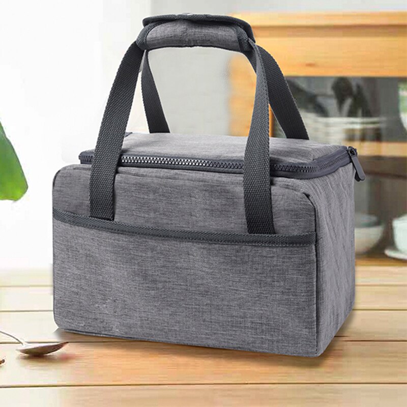 Travel Picnic Essential Insulation Lunch Bag Fresh Fruit Portable Storage Pouch School Office Food Drink Organizer Accessories