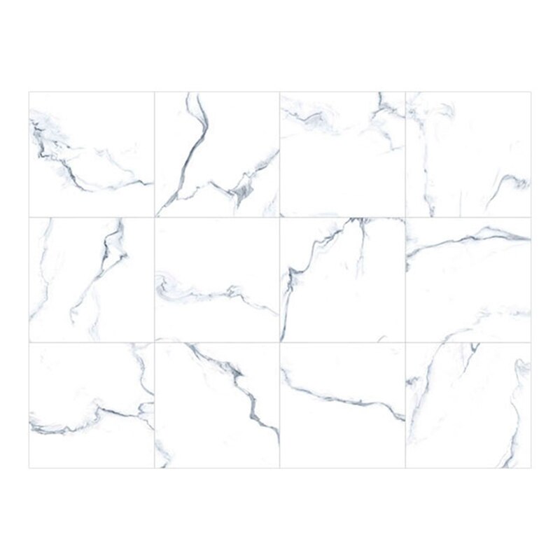 30*30CM Waterproof Bathroom Floor Stickers,Peel Stick Self Adhesive Floor Tiles Kitchen Living Room Decor Non Slip Floor Decal: B