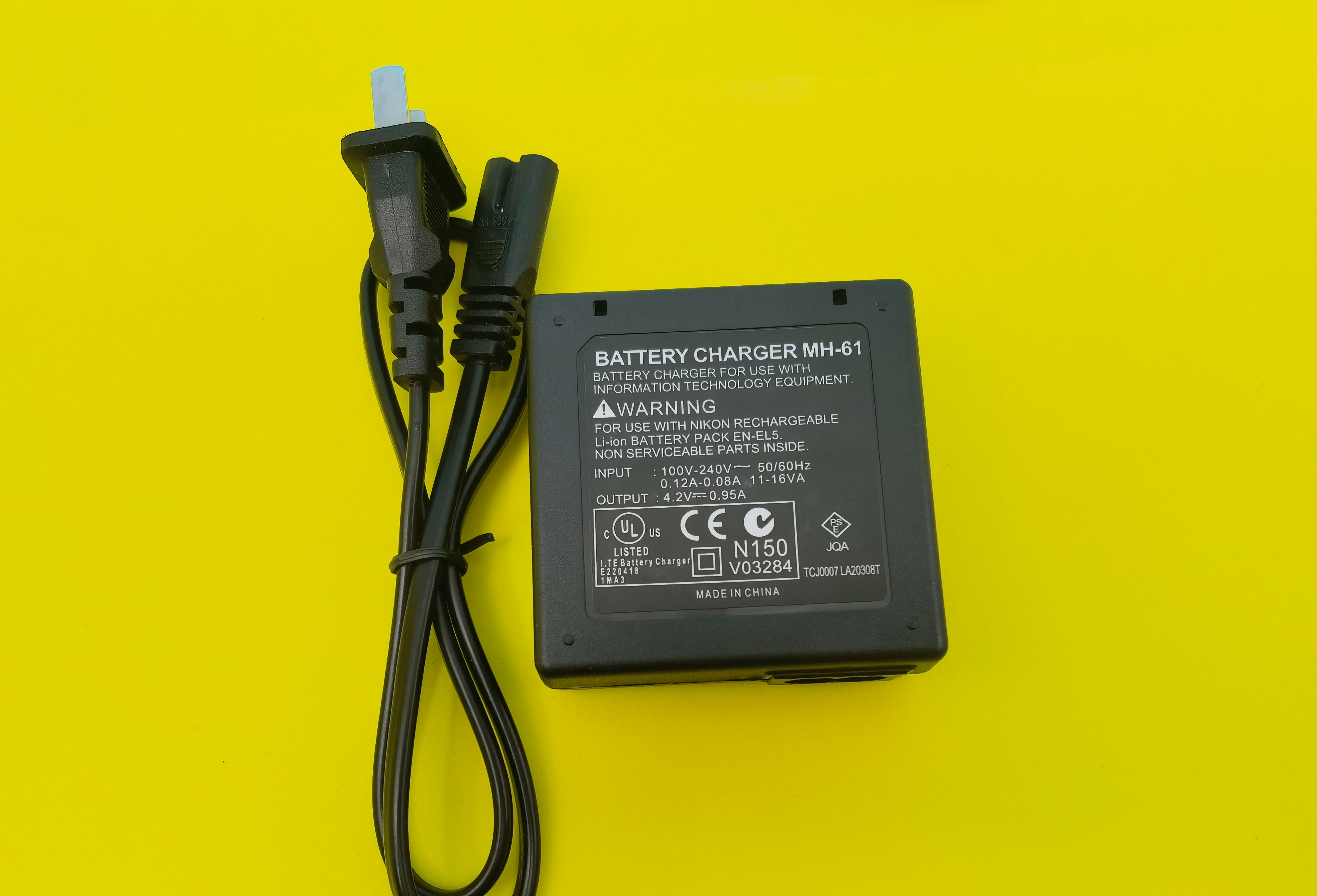 Cámara de carga para Nikon, cargador MH61 MH-61 EL5 para Nikon Cool Pix 3700, 4200, 5200, 5900, 7900, P6000, P100, P3, P4, P50, S10, P500, P5100, P80