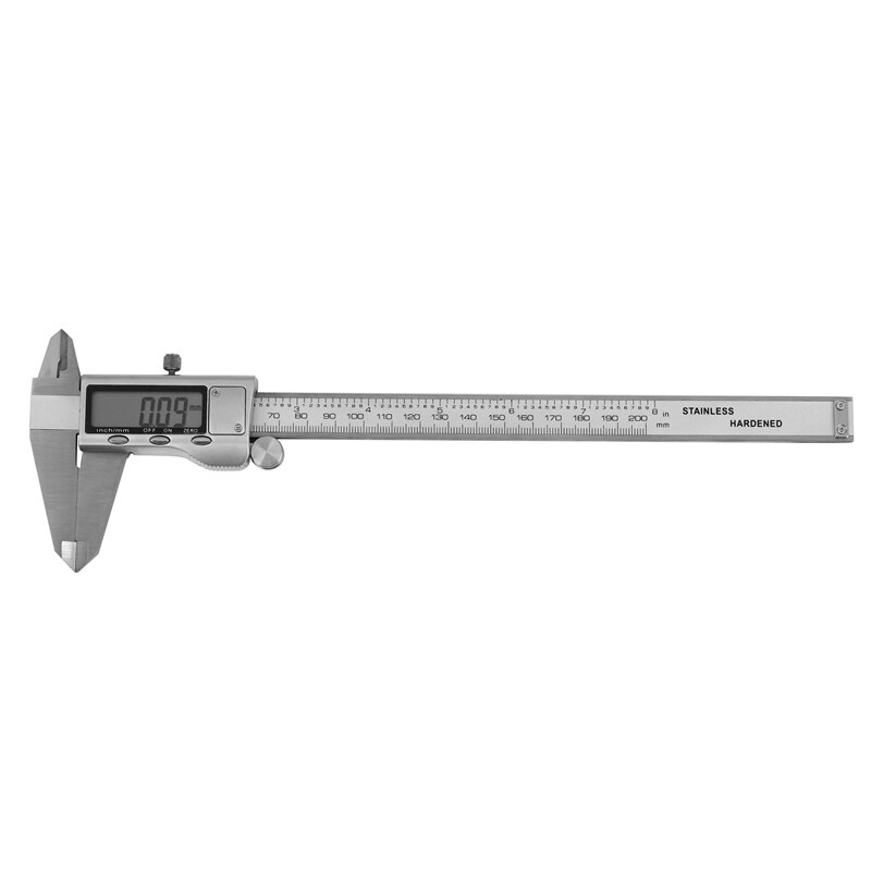 8 Inch 200Mm Digital Caliper Stainless Steel Digital Lcd Caliper Vernier Caliper With Retail+Box