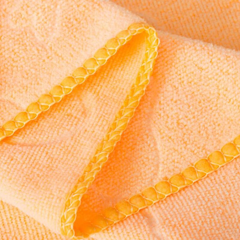 35*75 Cm Fiber Sneldrogende Handdoek Beer Cartoon Microfiber Absorberende Strand Handdoeken Keuken Schone Absorberende Handdoeken effen Kleur