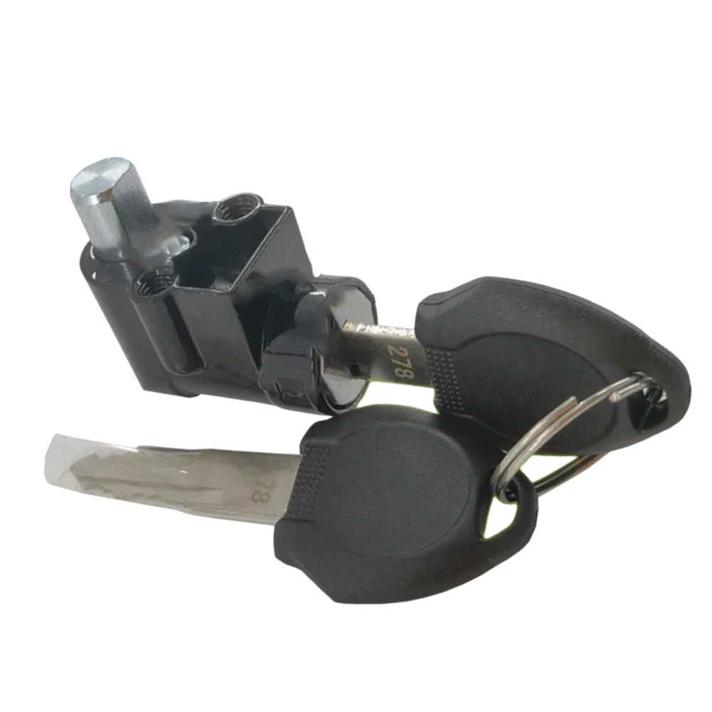 Serratura della custodia della batteria con 2 chiavi Batteria per bici elettrica Serratura a chiave Cilindro Accessori di ricambio Parti di riparazione per bici elettriche Serrature della batteria