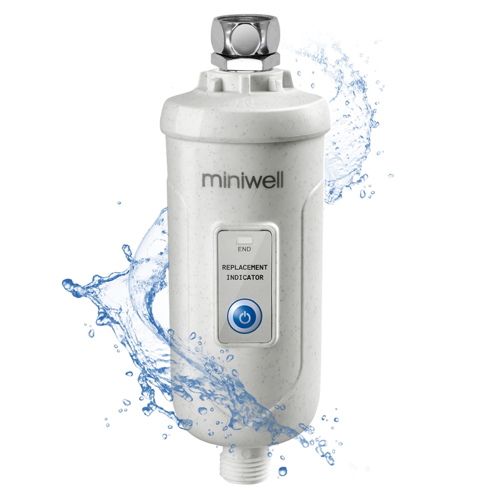 Universele Miniwell Douche Filter Purifier-Waterontharding Douchekop Filter Voor Haaruitval